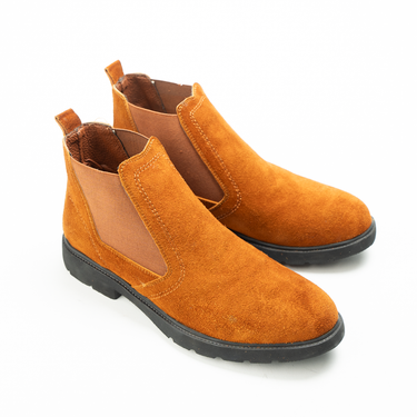 Chamois Suede Half Boots - H8